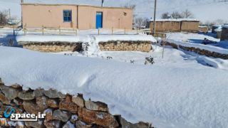 نمای  بیرونی اتاق شماره چهار اقامتگاه بوم گردی سابات روستای کانی کچکینه- روانسر- کرمانشاه